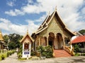 A temple in Chiang Mai.